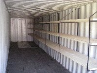 Shelving Systems for Storage Containers.